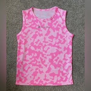 Alpine pro girls size 9-10 pink army print athletic shirt​​​​